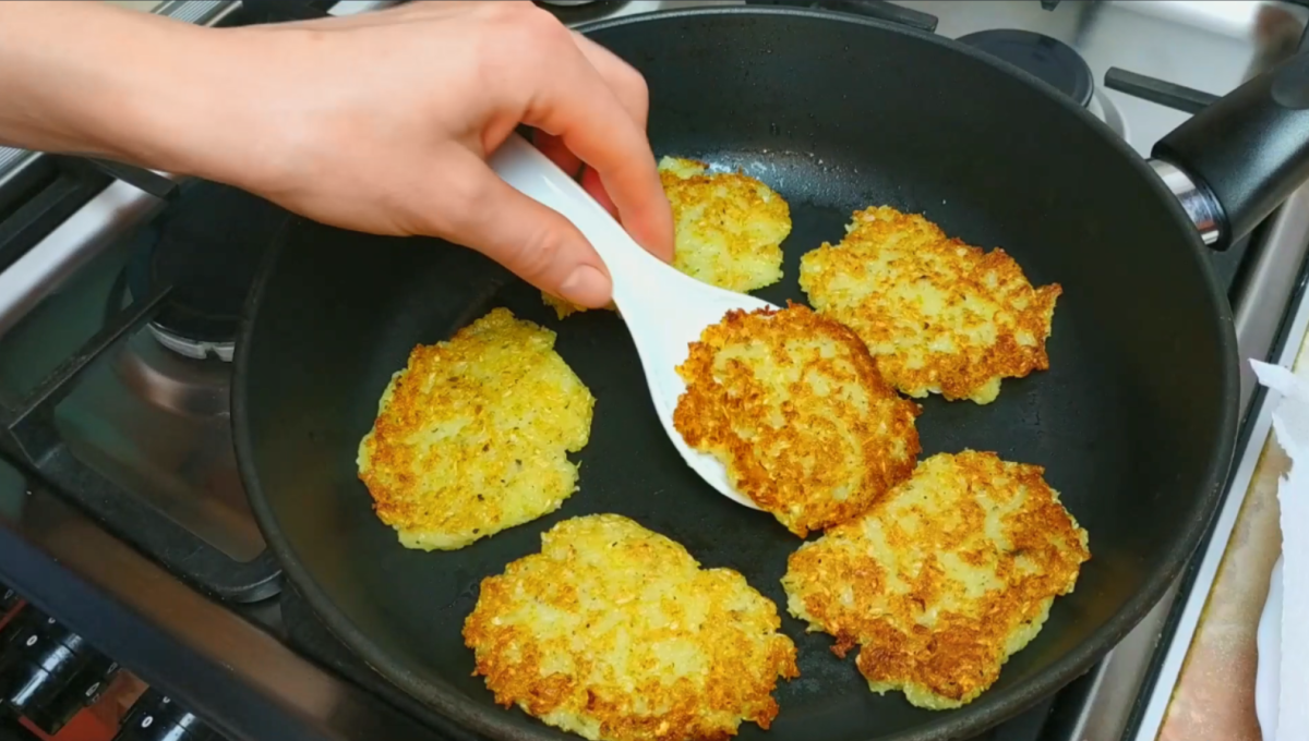 Лепёшки на сковороде