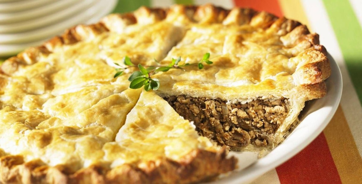 Мясной пирог Туртьер