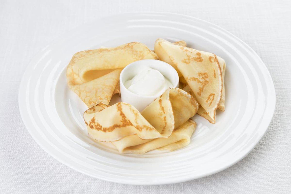 Блинчики с мясом