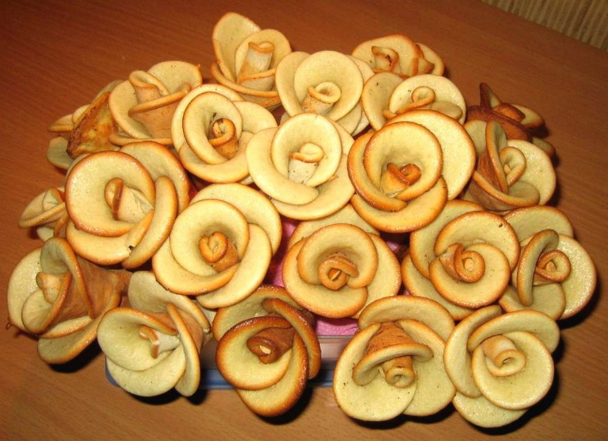 Булочки с сахаром