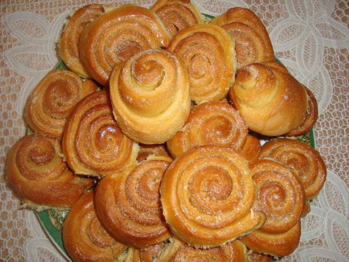 Пирожное Розочка с белковым кремом