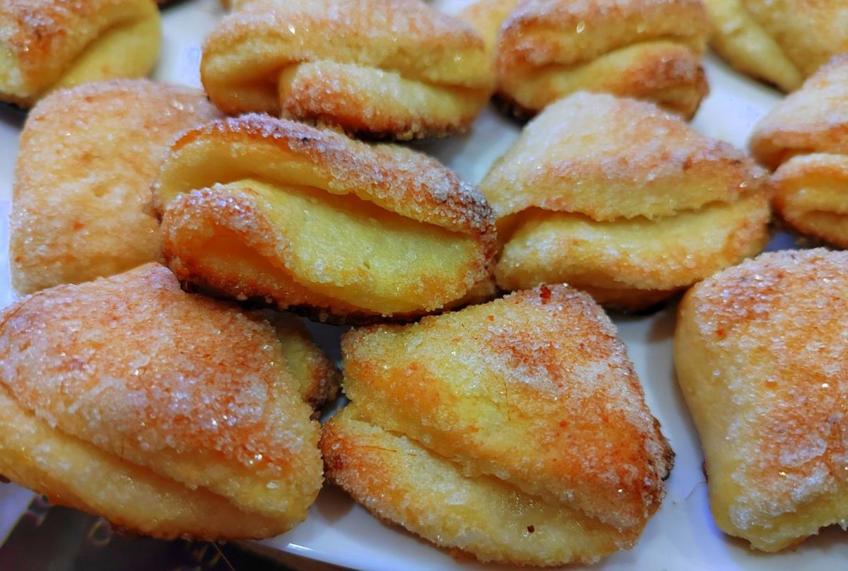 Творожное печенье на маргарине