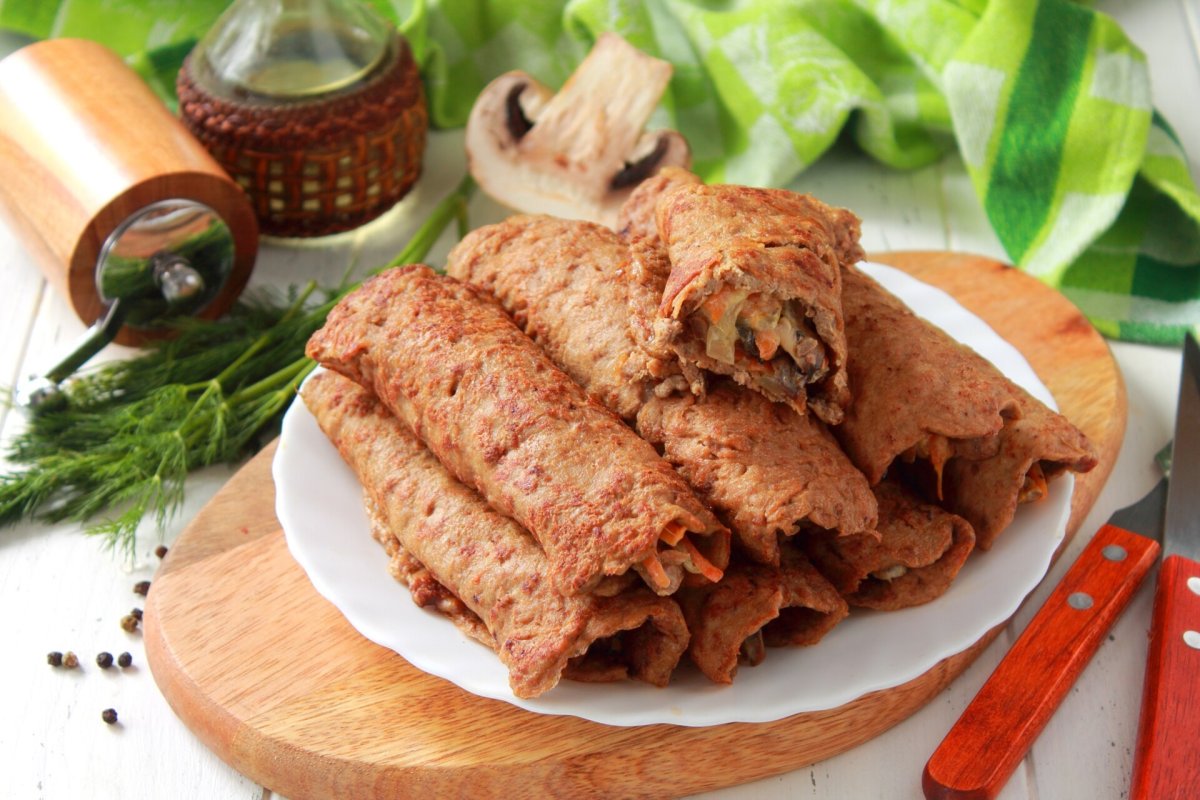Блины из печени