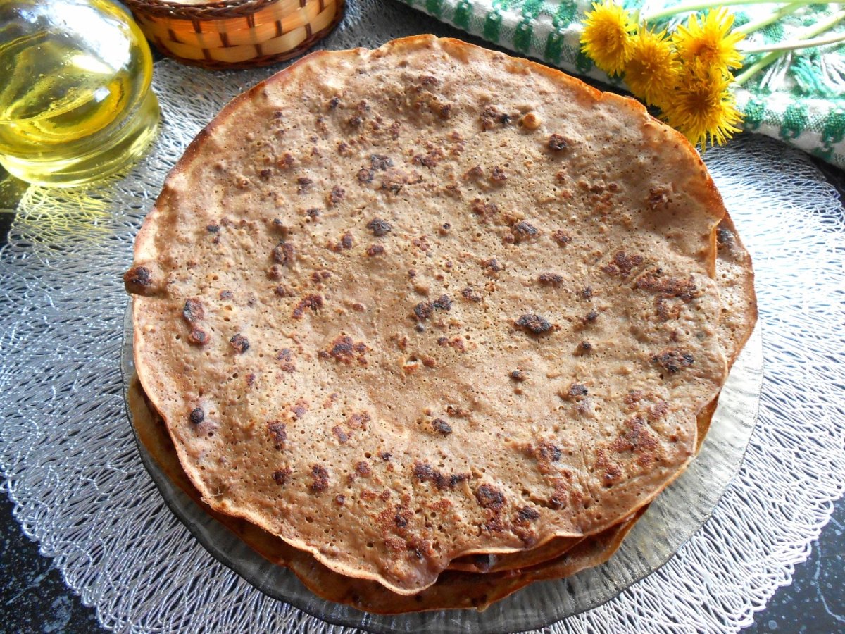 Блинчики из печени и Пьюре