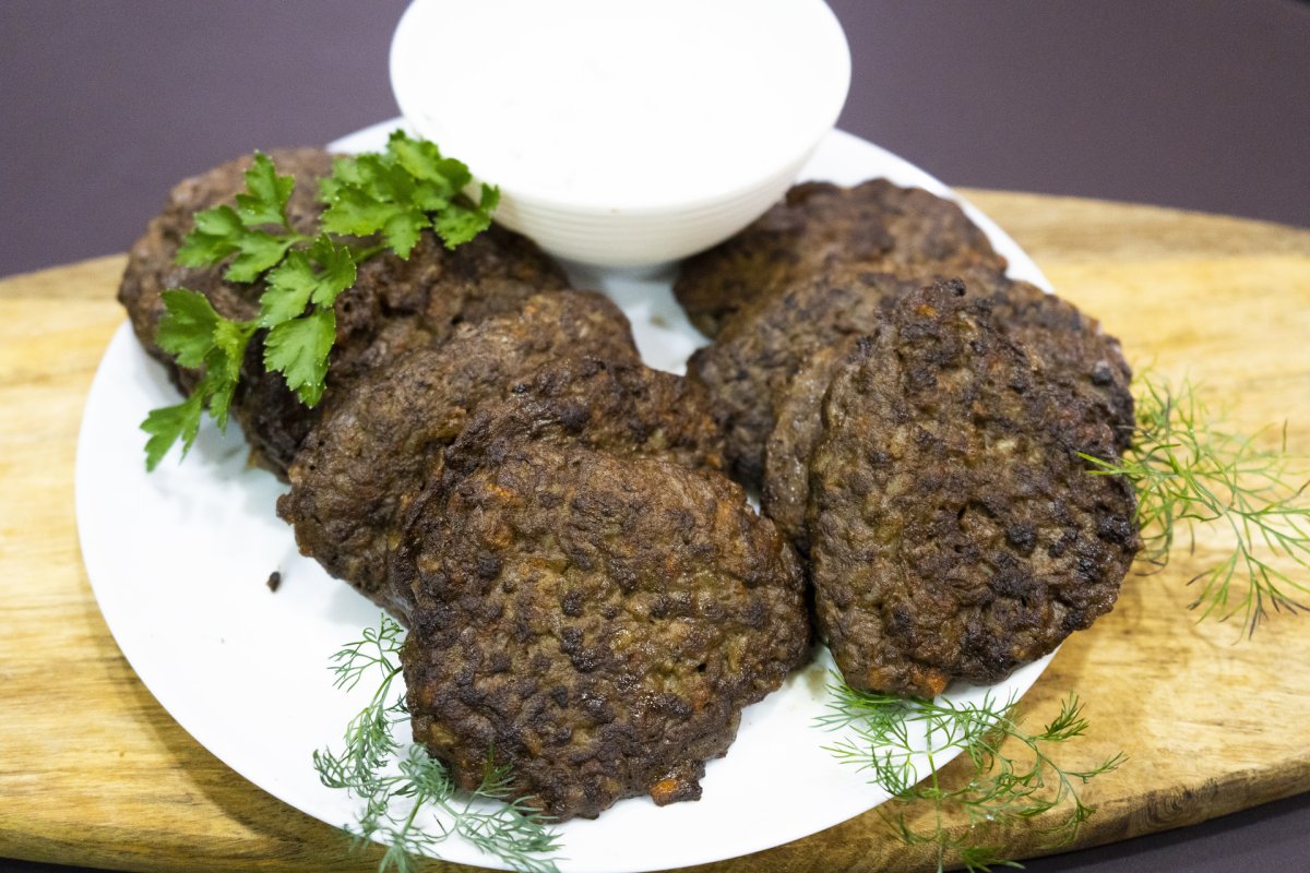 Блины с печенкой