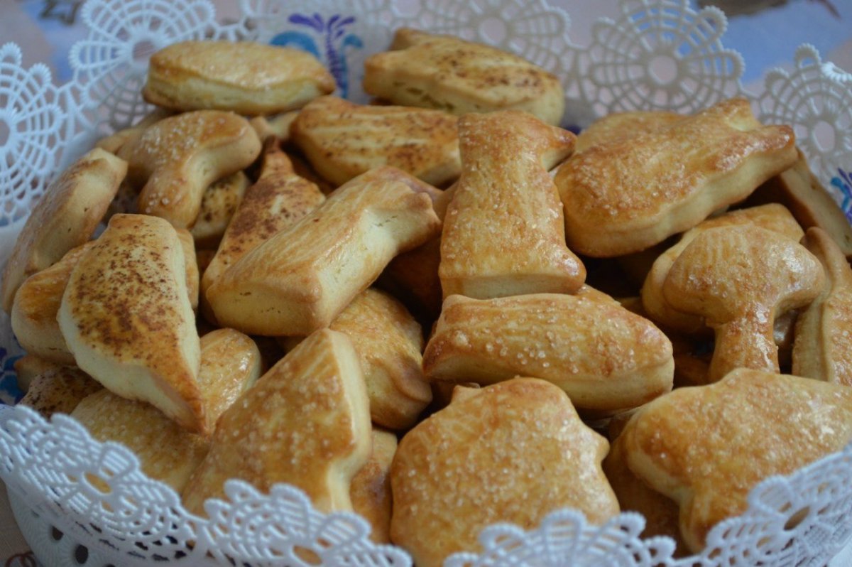 Песочное печенье на растительном масле