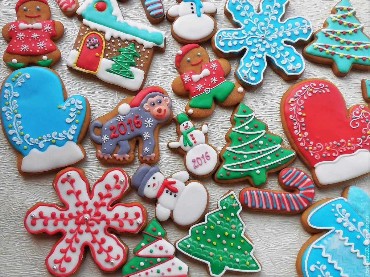 Пряники сырцовые имбирные