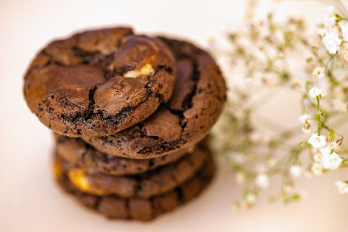 Печенье из шоколадного масла