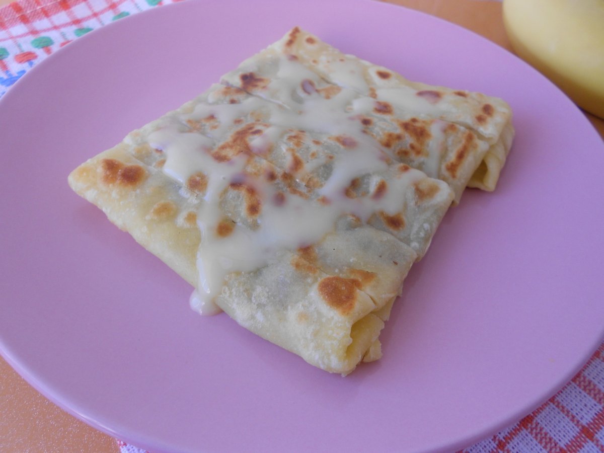 Японские блины с мороженым