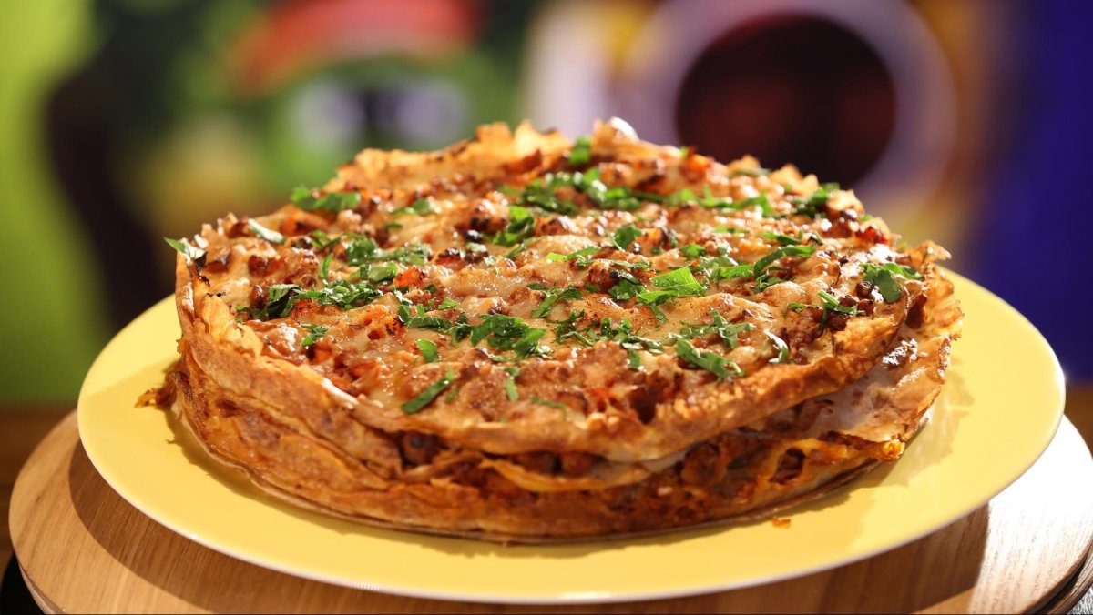 Лазанья из блинов