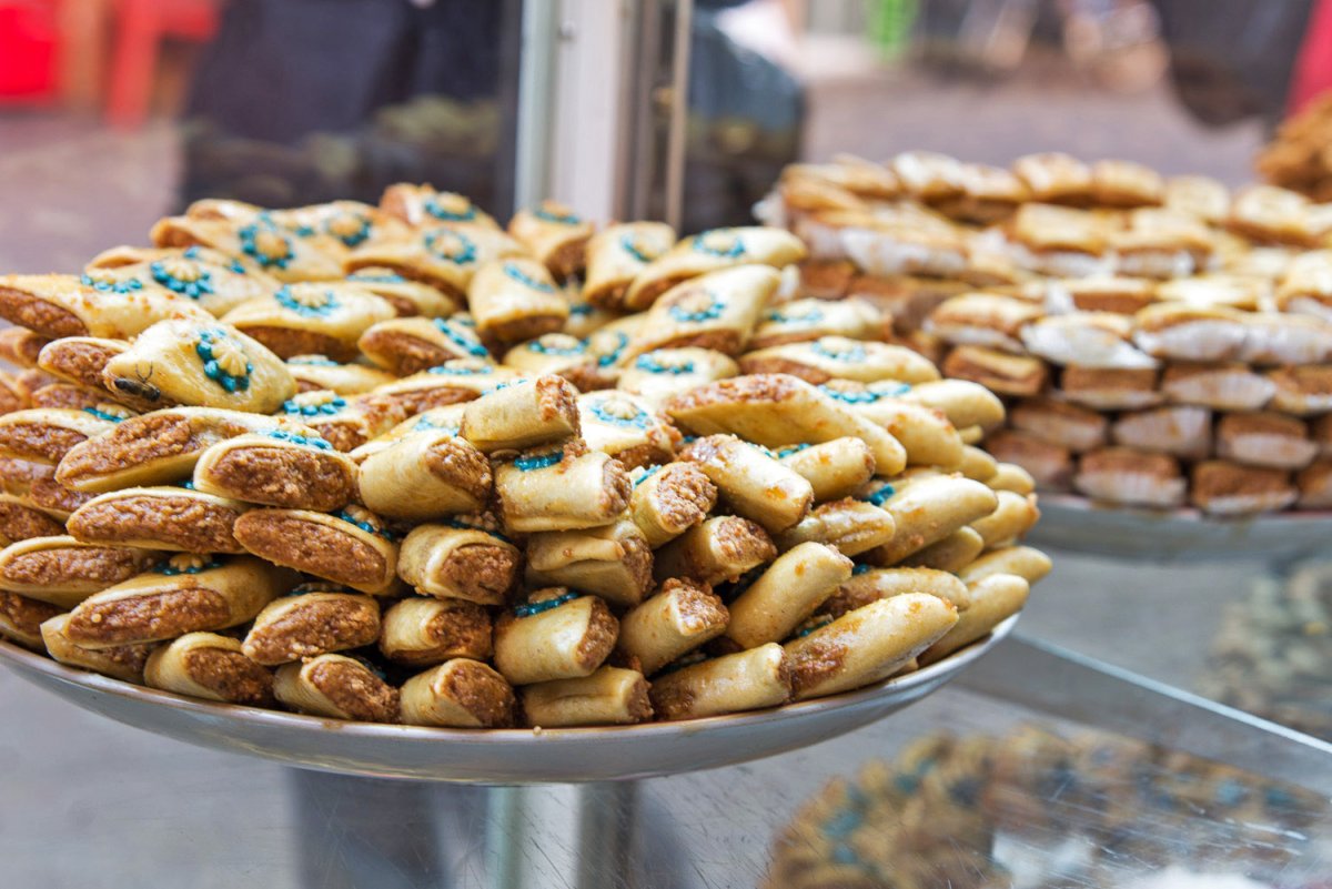 Марокканское арахисовое печенье