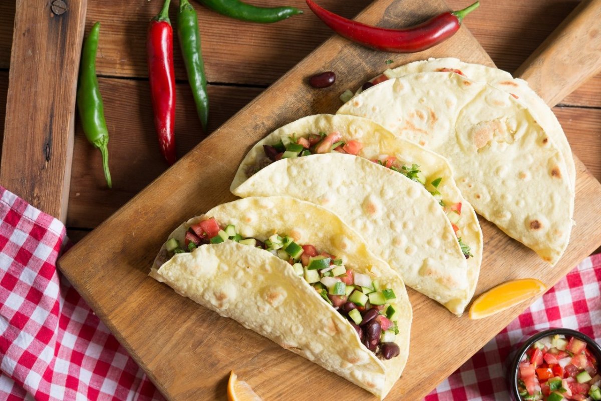 Мексиканская кухня тако, Тортилья