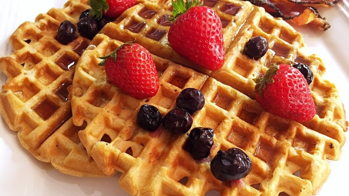 Мороженое Bubble Waffle