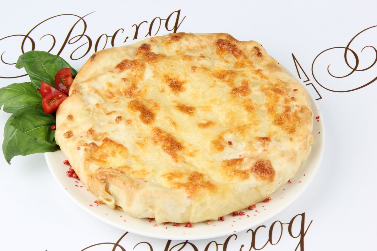 Пирог сабурани с сыром