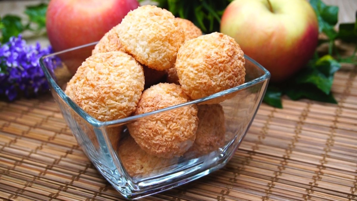 Булочки с кокосовой стружкой