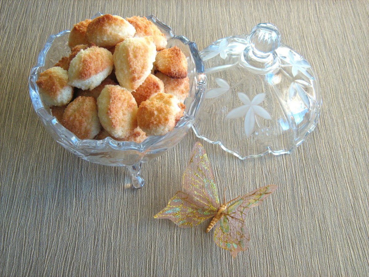 Песочное ПП печенье с кокосом