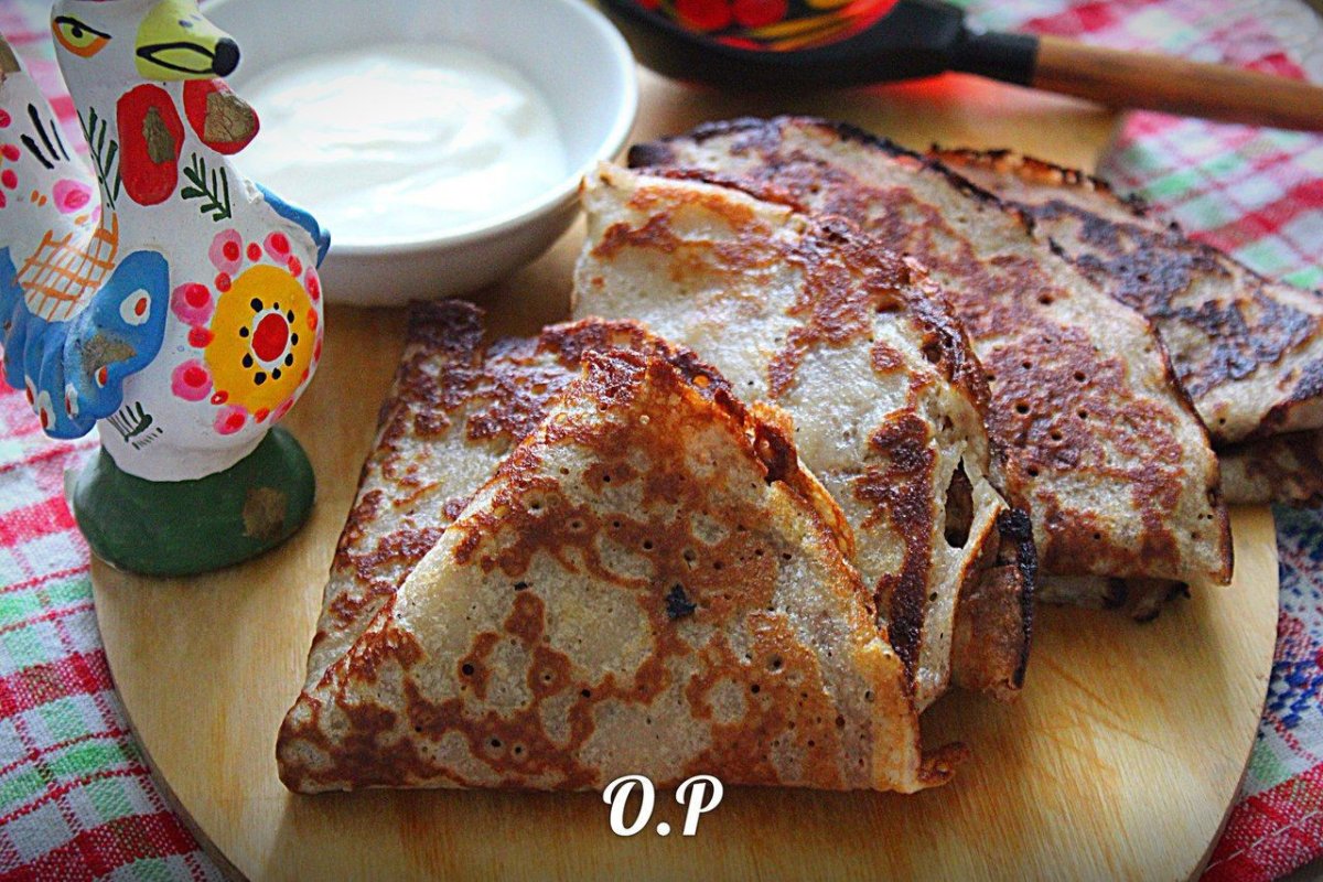 Бретонские блины из гречневой муки