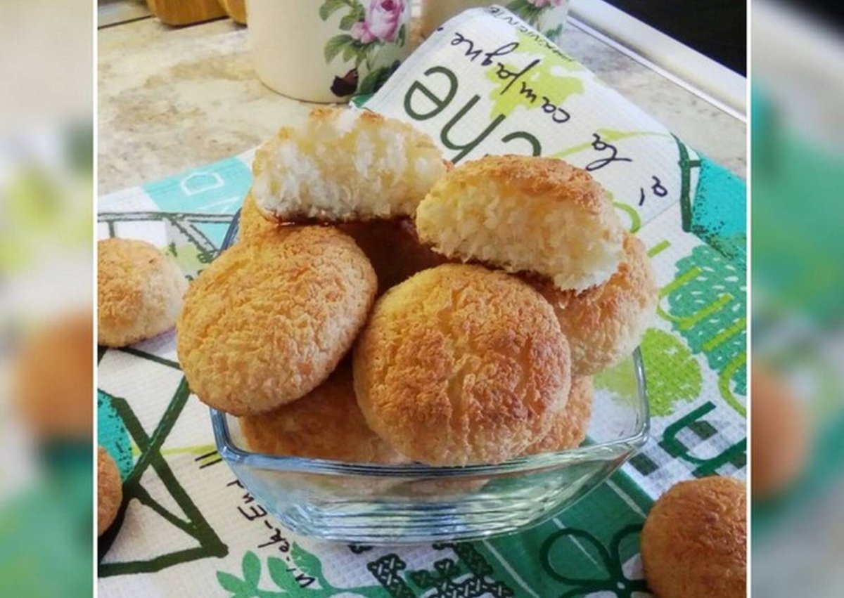 Кокосовое печенье мягкое