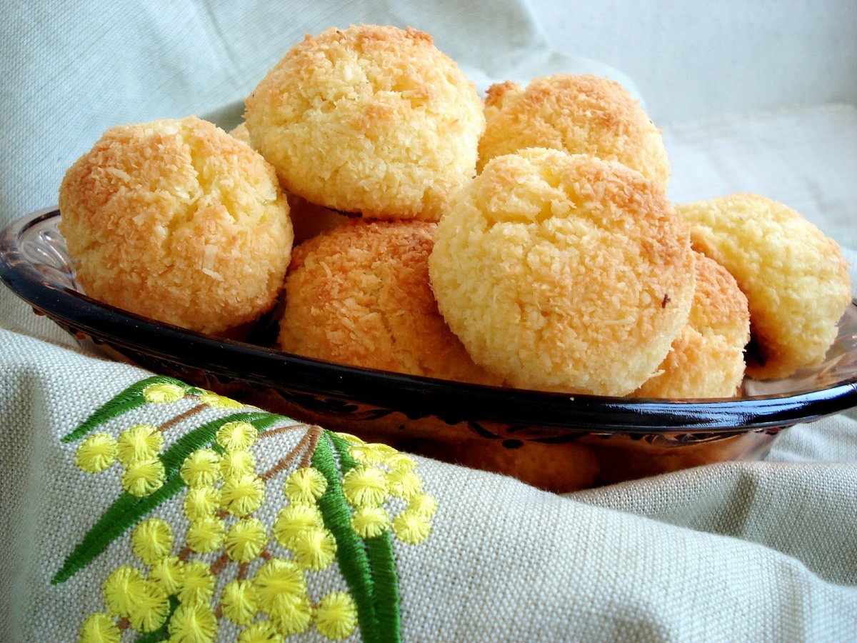 Печенье из кокоса