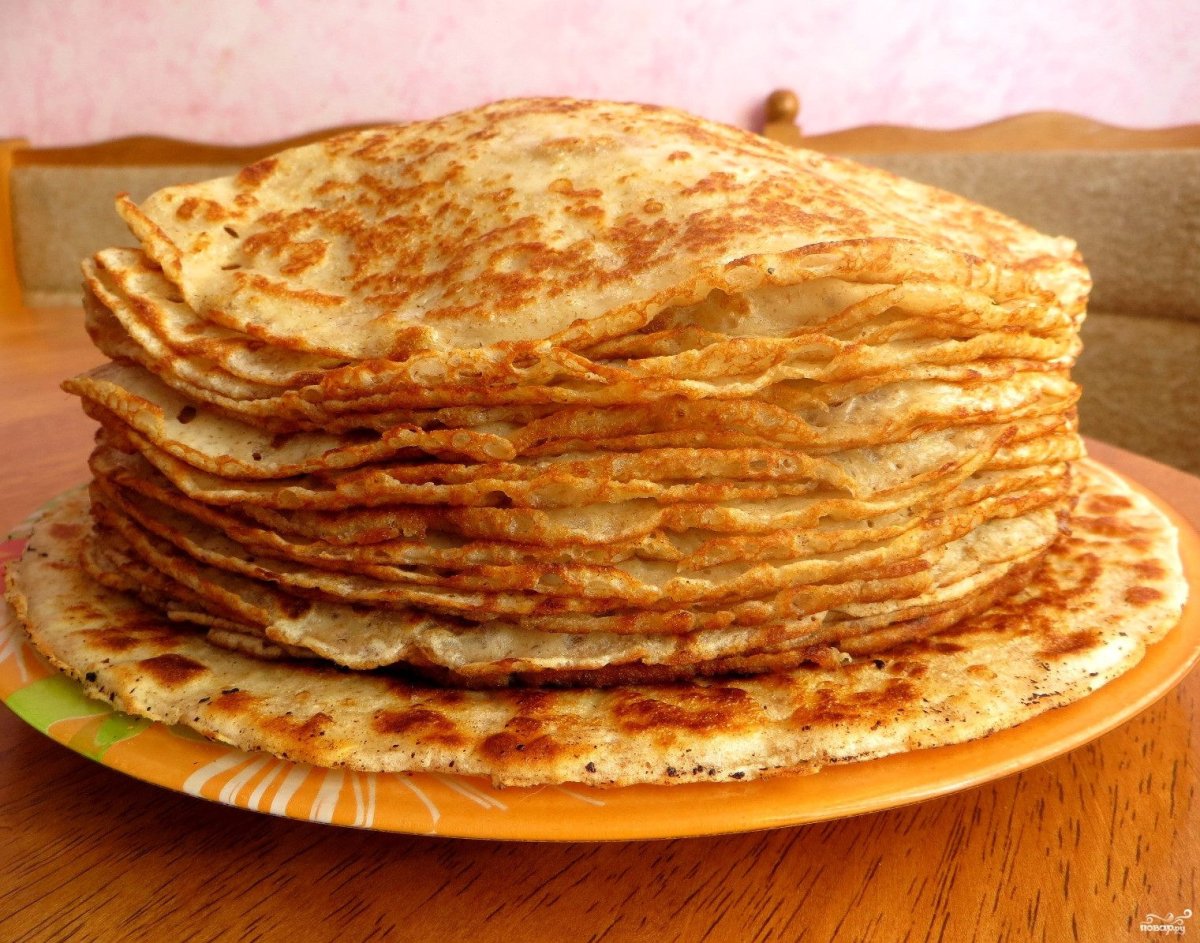 Блины на сковороде