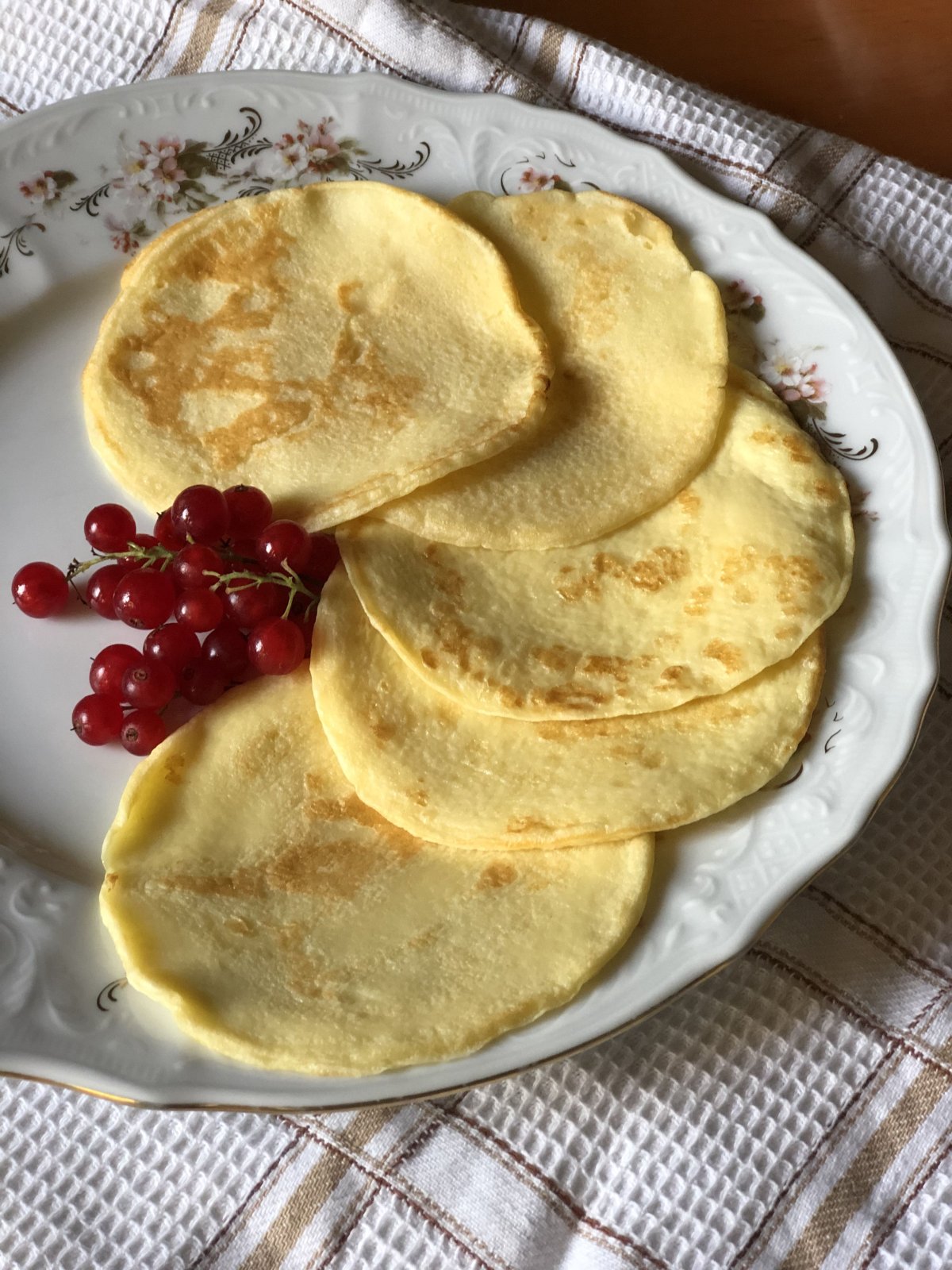 Блинчики из творога