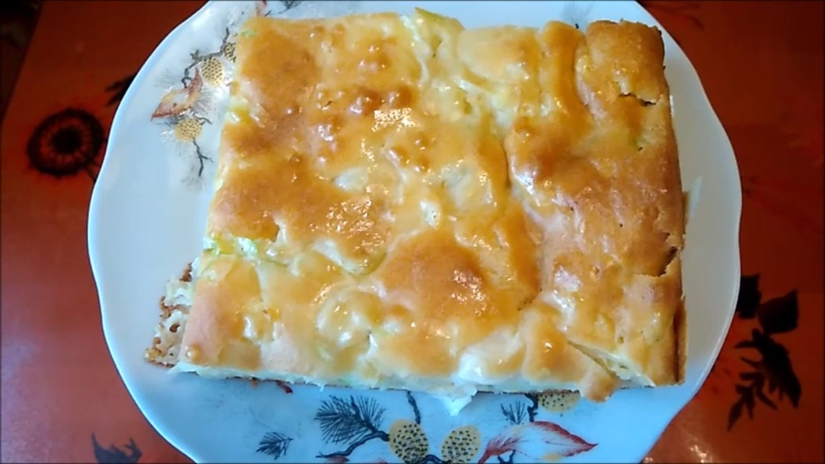 Капустный пирог кето