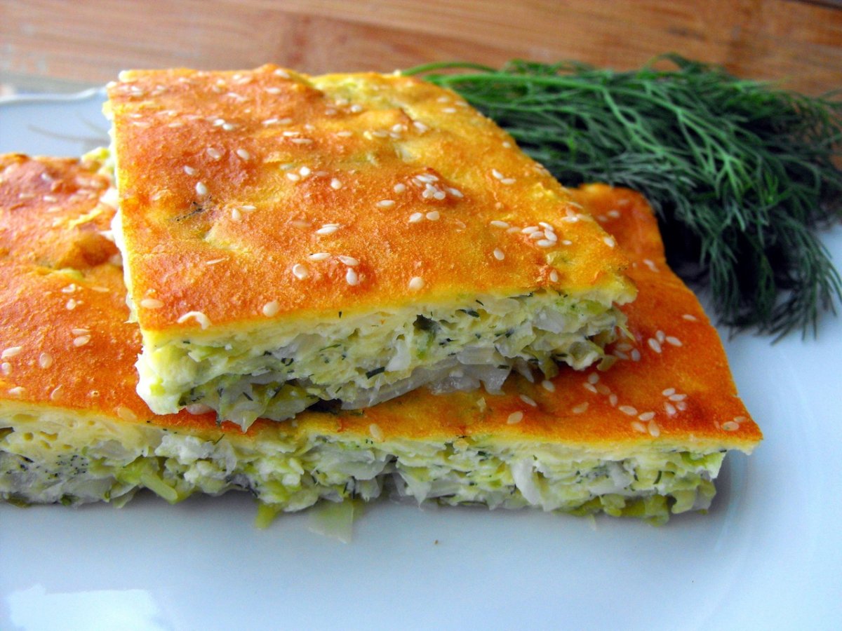 Заливной пирог с курицей и грибами