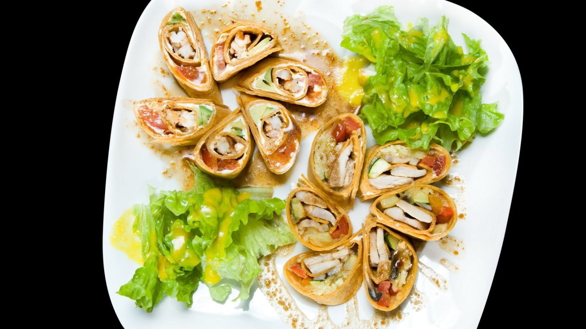 Блинчики с морепродуктами