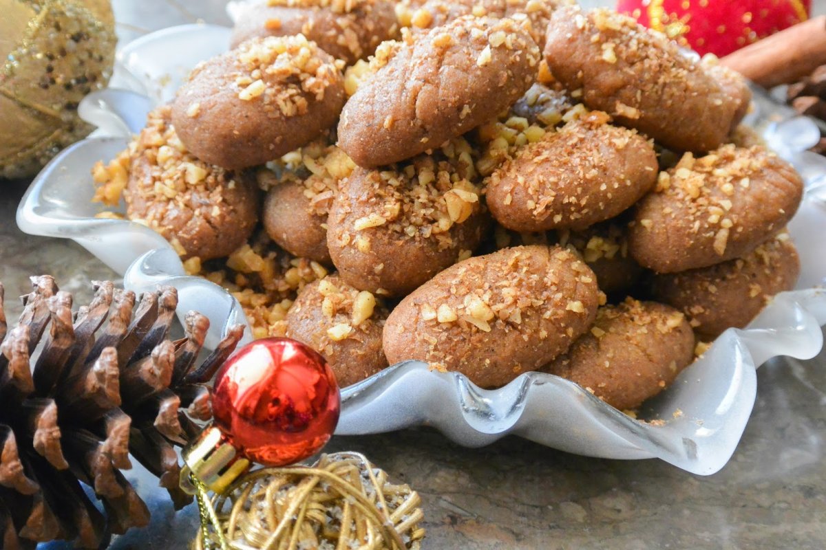 Меломакарона греческое печенье