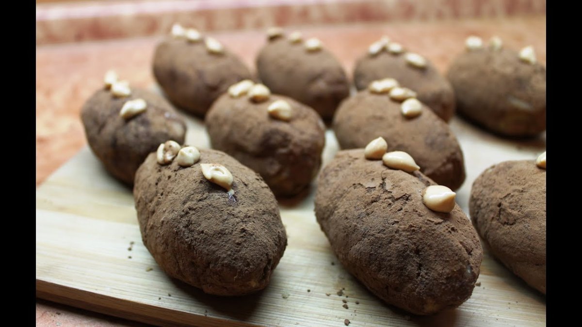 Сладкая картошка пирожное