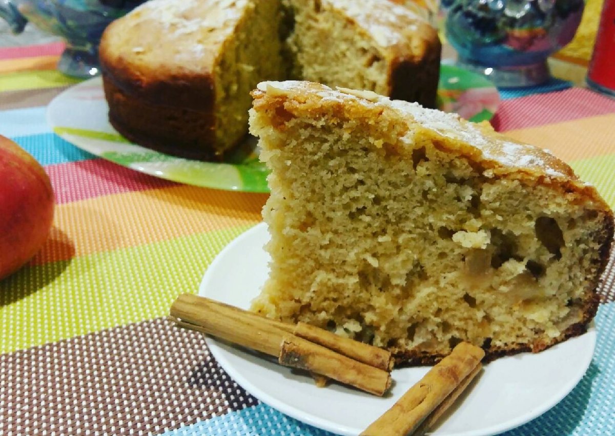 Пирог со сгущенкой