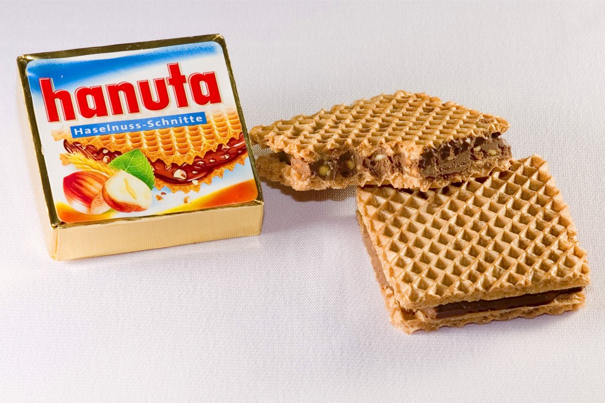 Немецкие вафли Hanuta