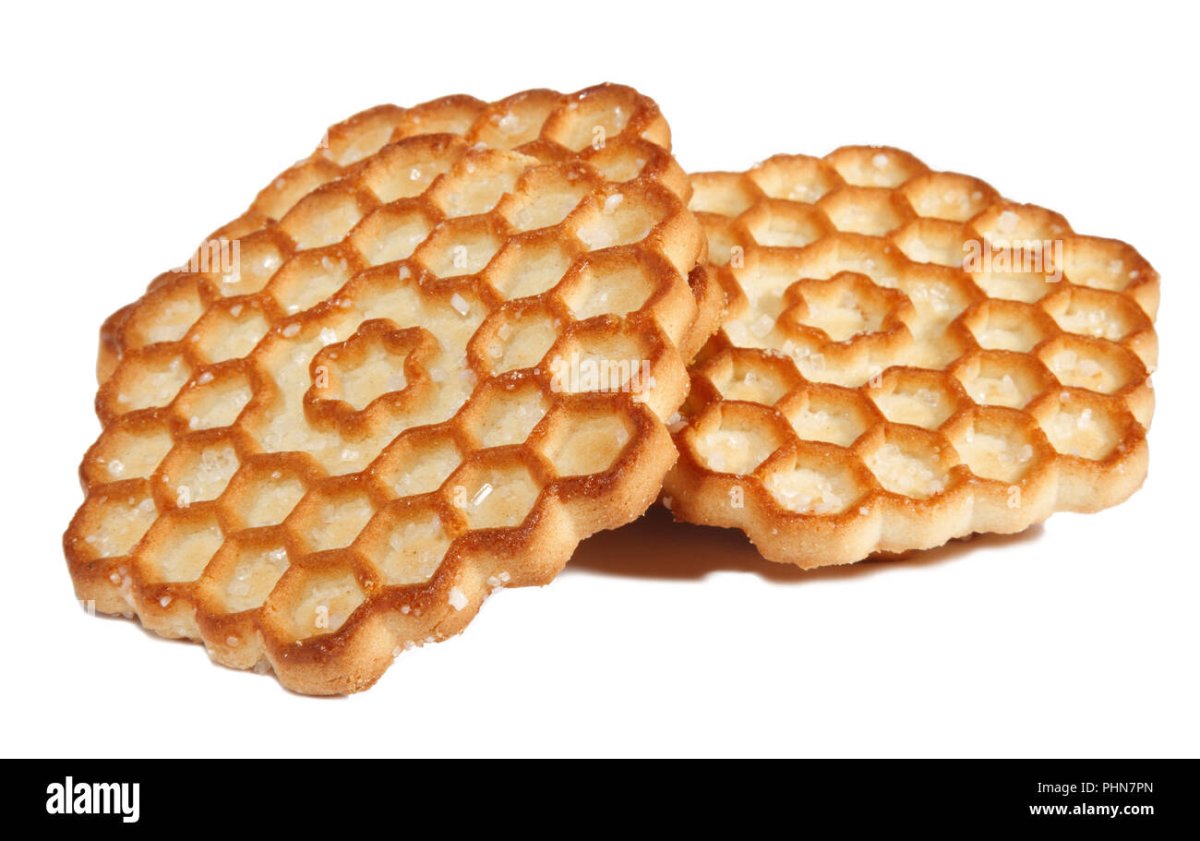 Печенье соты с медом