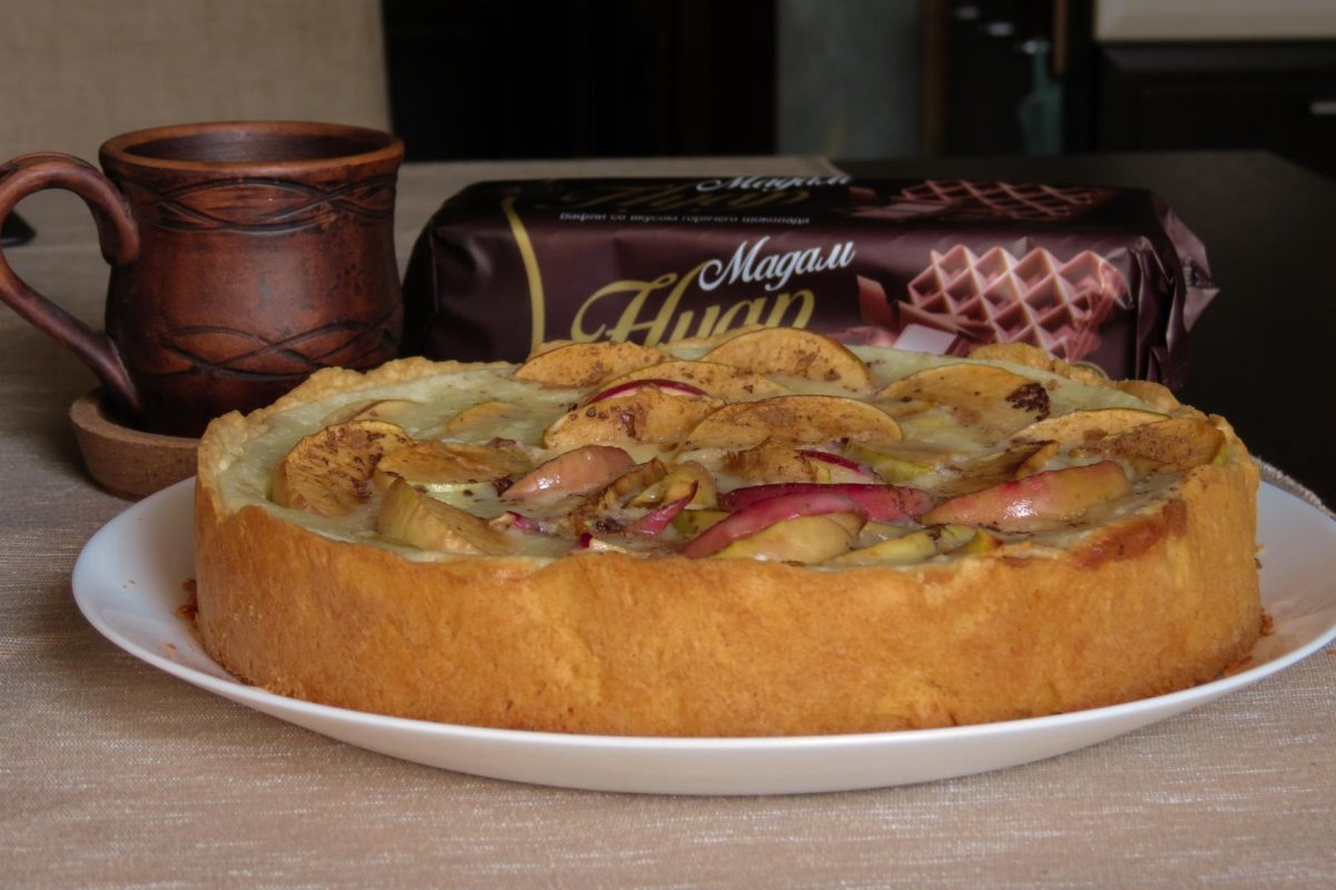 Осенний яблочный пирог