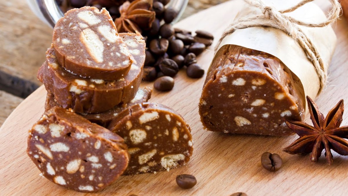 Сладкая колбаска к чаю