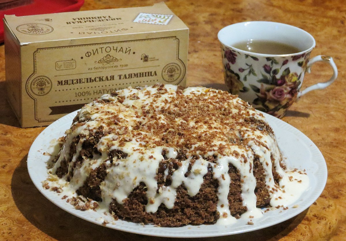 Быстрый торт в микроволновке