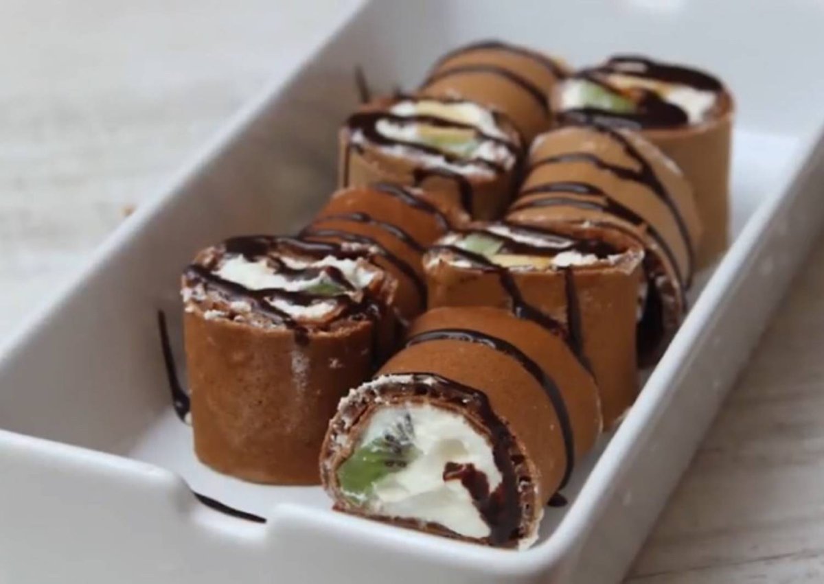 Блинчики с маскарпоне
