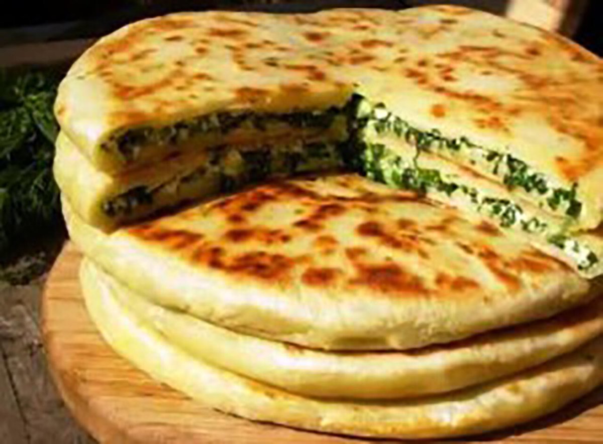 Пирог с мясом и картошкой