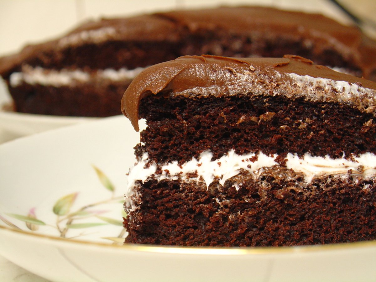 Сумасшедший торт-пирог Crazy Cake