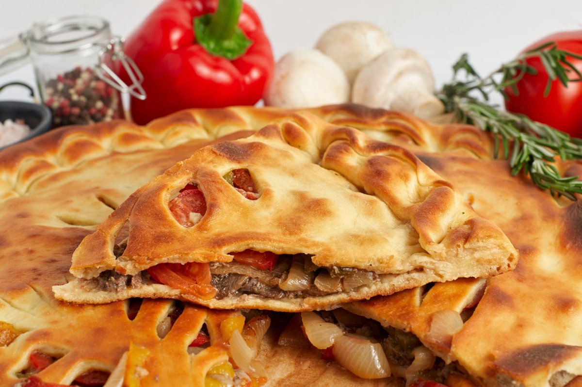 Пирог с мясом