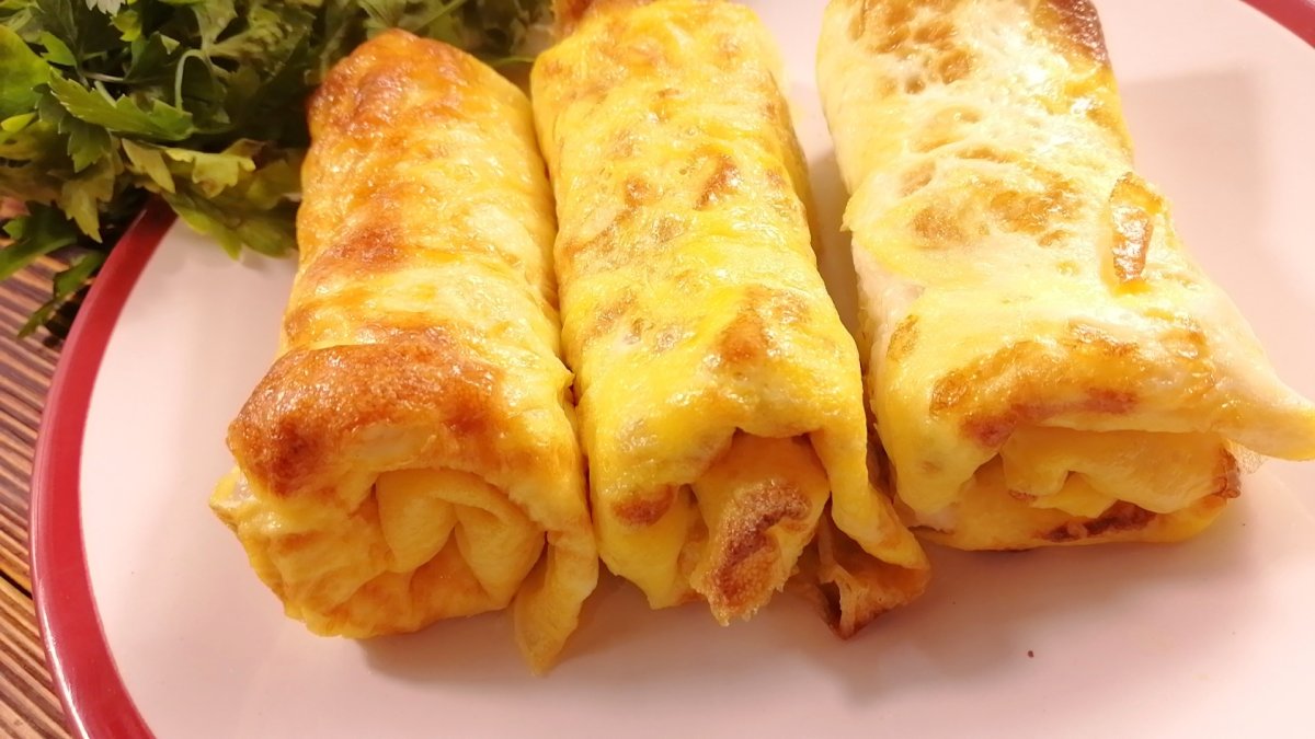 Блины фаршированные мясом