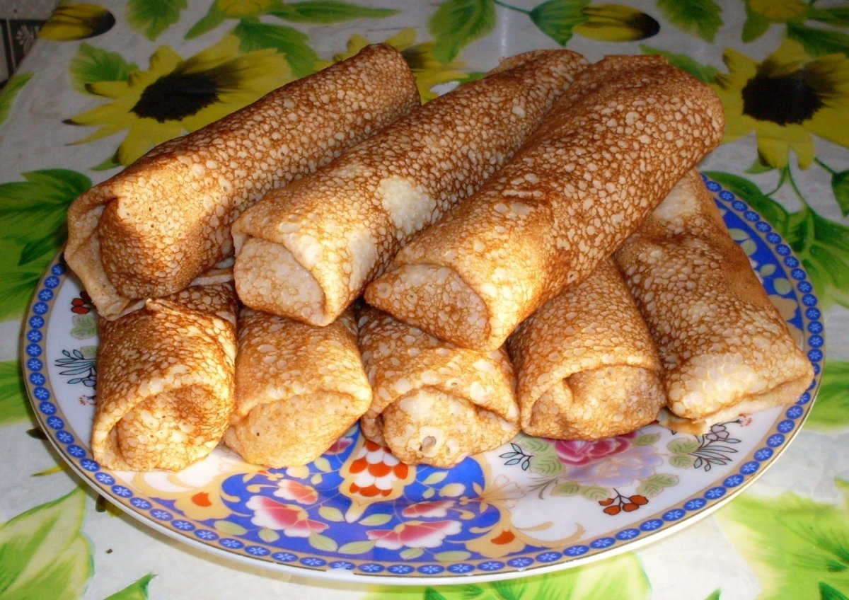 Блины с ливером