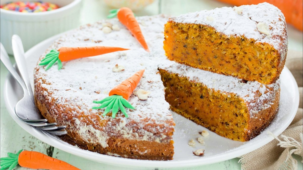 Пирог с морковкой как в СССР