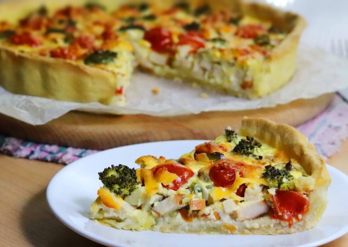 КИШ Лорен с грибами