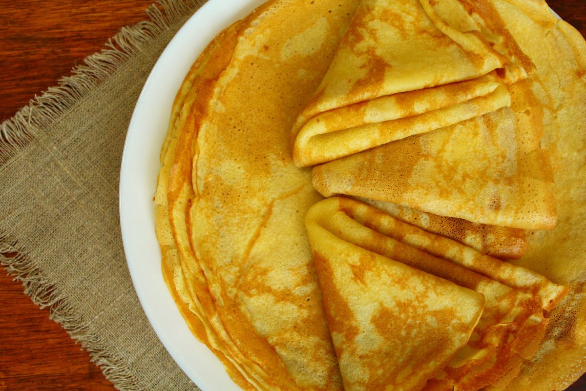 Чай с блинами