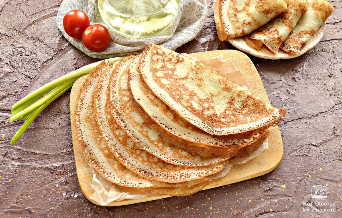 Блинчики на закваске