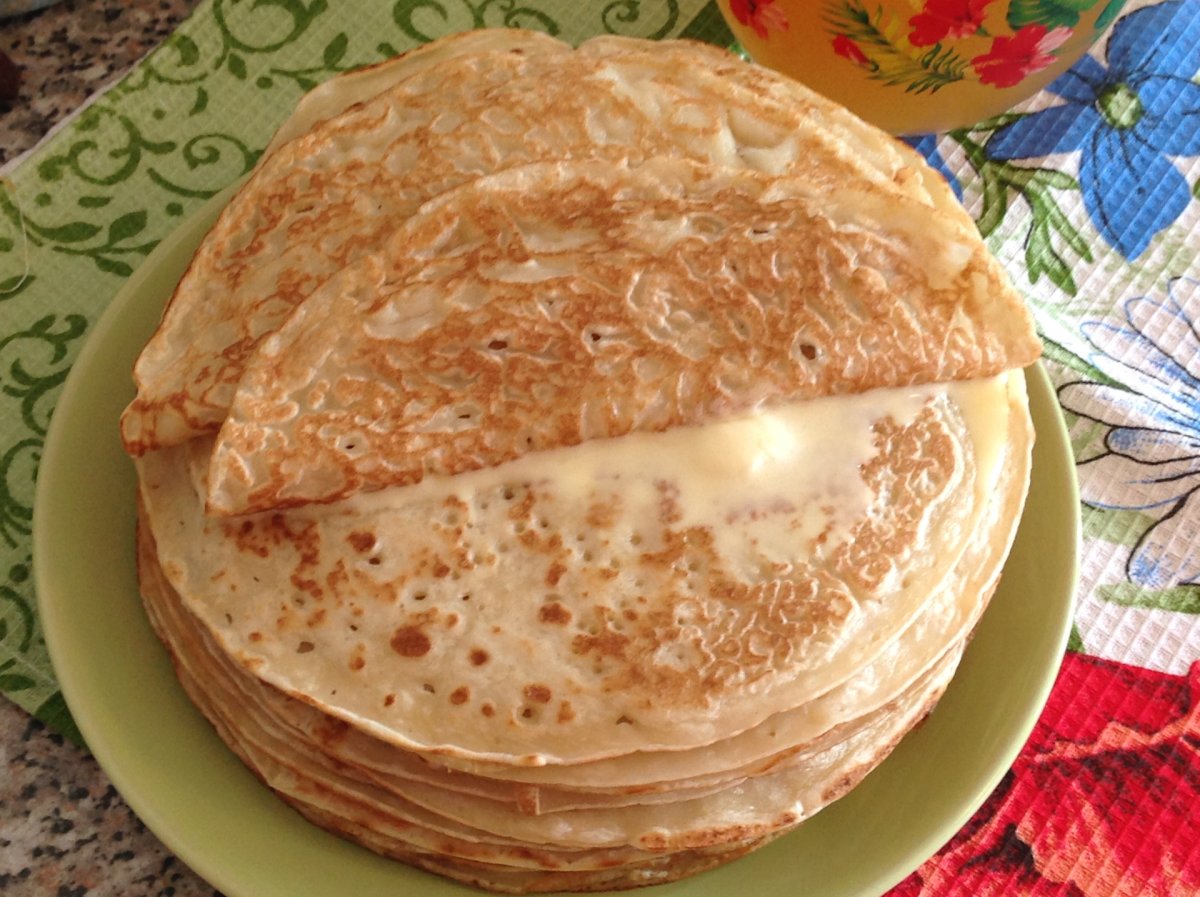 Монастырская кухня блины постные