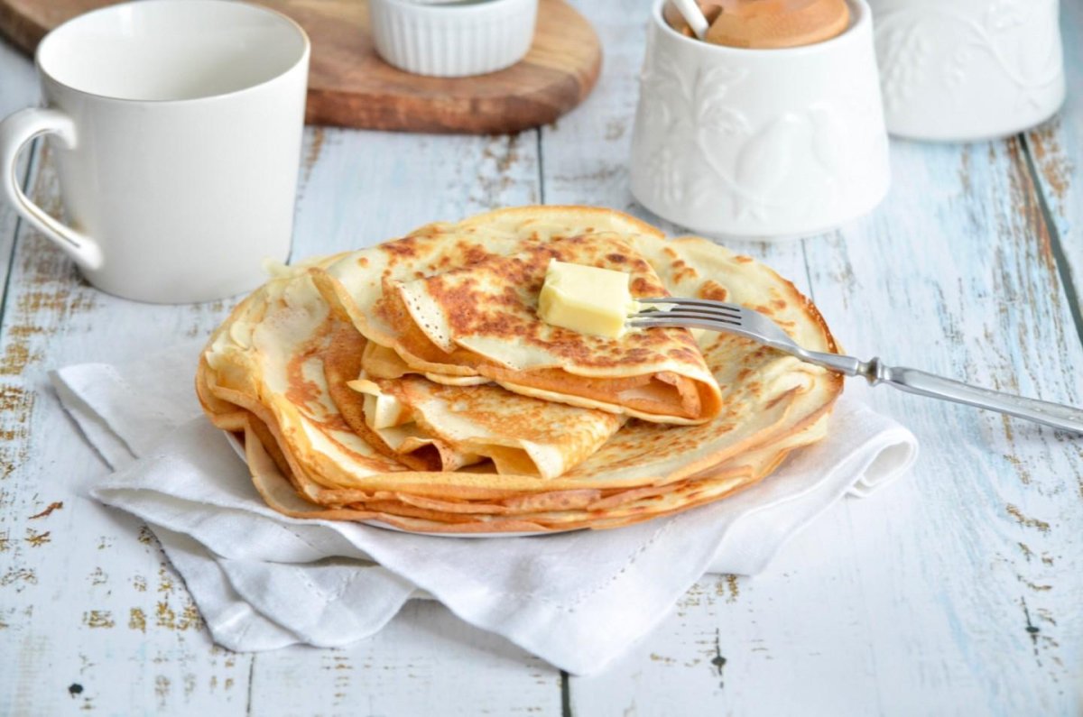 Блинчики с джемом