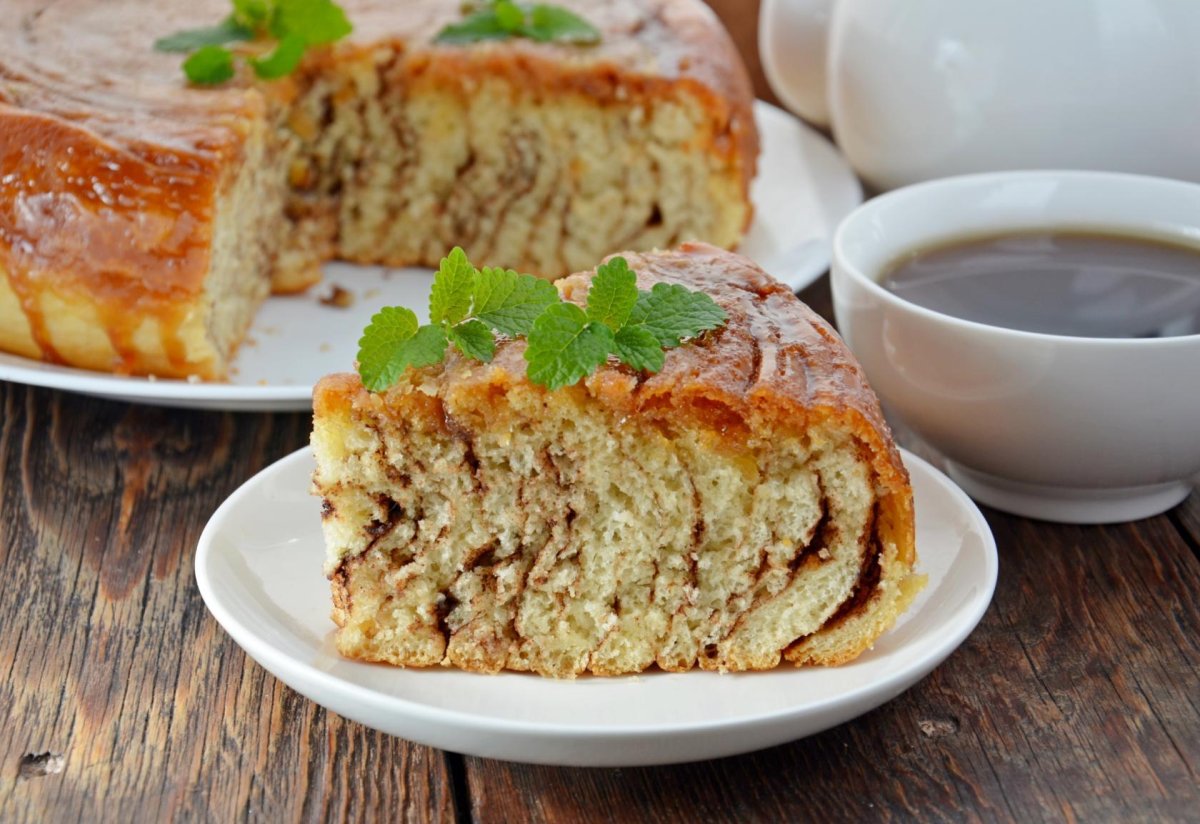 Шотландский спиральный пирог