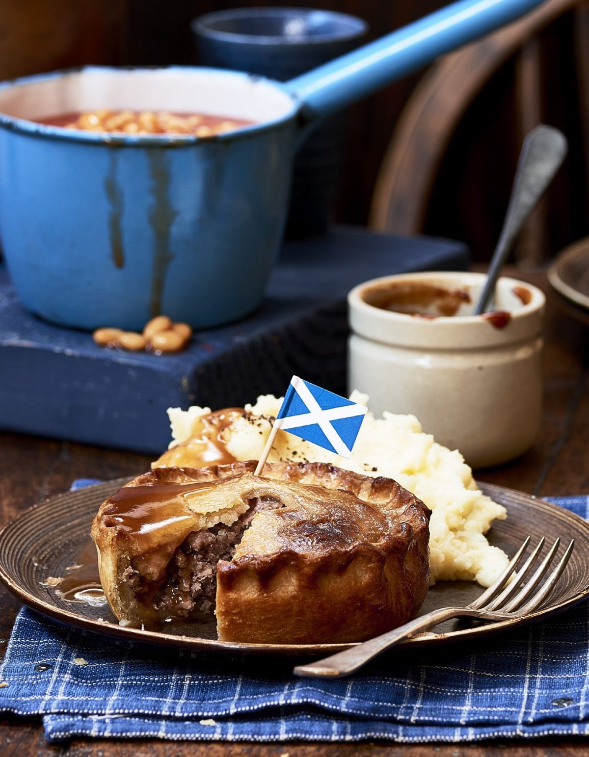 Scotch pie шотландский пирог
